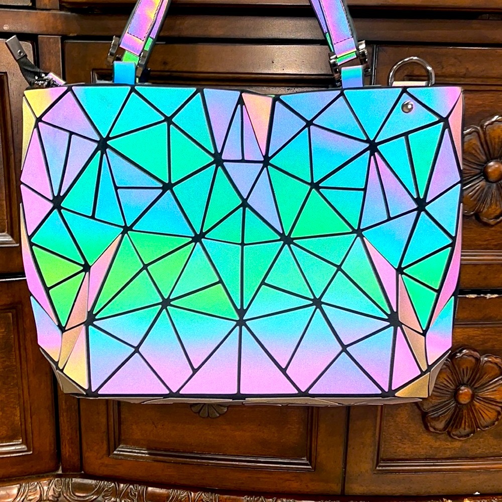 NWT light reflective purse